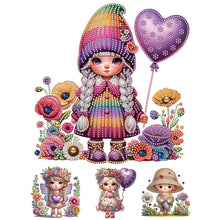 Load image into Gallery viewer, Garden Girl-Partial Special Diamond Painting-30x30cm