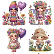 Load image into Gallery viewer, Garden Girl-Partial Special Diamond Painting-30x30cm