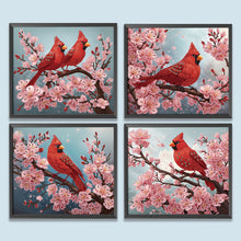 Load image into Gallery viewer, Cardinal-Partial Special Diamond Painting-35x30cm
