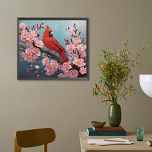 Load image into Gallery viewer, Cardinal-Partial Special Diamond Painting-35x30cm