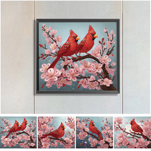 Load image into Gallery viewer, Cardinal-Partial Special Diamond Painting-35x30cm