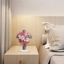 Load image into Gallery viewer, Flower Cross-Single Side Drill-Acrylic Diamond Desktop Ornament