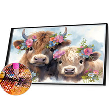 Load image into Gallery viewer, Yak-Full Round Diamond Painting-40x30cm