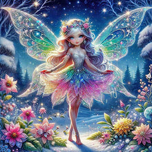 Load image into Gallery viewer, Fantasy Girl-Full Round Diamond Painting-50x50cm