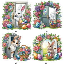 Load image into Gallery viewer, Garden Rabbit-Partial Special Diamond Painting-30x30cm