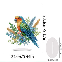 Load image into Gallery viewer, Parrot-Single Side Drill-Acrylic Diamond Desktop Ornament