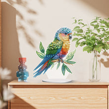 Load image into Gallery viewer, Parrot-Single Side Drill-Acrylic Diamond Desktop Ornament