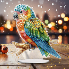 Load image into Gallery viewer, Parrot-Single Side Drill-Acrylic Diamond Desktop Ornament
