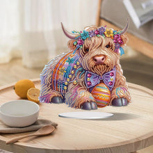 Load image into Gallery viewer, Yak-Single Side Drill-Acrylic Diamond Desktop Ornament