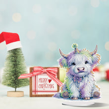 Load image into Gallery viewer, Yak-Single Side Drill-Acrylic Diamond Desktop Ornament