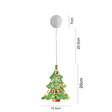 Load image into Gallery viewer, 5D Christmas Diamond Painting Hanging Light Festive Rhinestone Lamp Pendant Kits