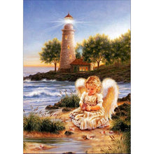 Load image into Gallery viewer, Lovely Angel-Full Drill Diamond Painting
