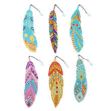 Load image into Gallery viewer, DIY Diamond Painting-Feather Bookmark