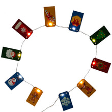 Load image into Gallery viewer, 12pcs/set DIY Diamond Christmas Cardboard Pendant