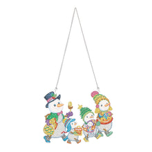 Load image into Gallery viewer, Christmas-Diamond Painting Door Pendant