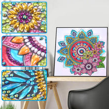 Load image into Gallery viewer, Datura Flowers-Special Shaped Crystal Diamond Painting-30*30cm