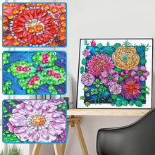 Load image into Gallery viewer, Flower-Special Shaped Crystal Diamond Painting-30*30cm