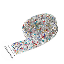 Load image into Gallery viewer, 1M Crystal Diamond Sticker Strip Self Adhesive Ribbon DIY Frame