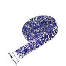 Load image into Gallery viewer, 1M Crystal Diamond Sticker Strip Self Adhesive Ribbon DIY Frame