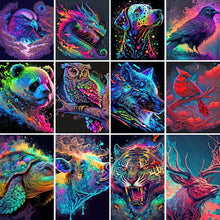 Load image into Gallery viewer, Colorful Animal-Full Drill Diamond Painting
