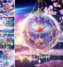 Load image into Gallery viewer, Flower Purple Campanula-Full Drill Diamond Painting