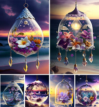 Load image into Gallery viewer, Beach Crystal Scenery-Full Drill Diamond Painting
