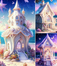 Load image into Gallery viewer, Castle-Full Round Drill Diamond Painting-30x40cm
