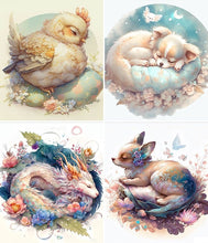 Load image into Gallery viewer, Animal-Full Round Drill Diamond Painting-30x30cm