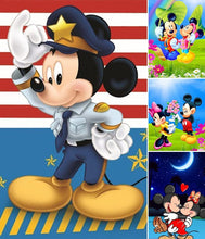 Load image into Gallery viewer, Mickey Mouse-Full Round Diamond Painting-30x40cm