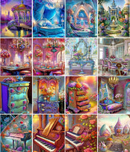 Load image into Gallery viewer, Antique furniture-Full Round Diamond Painting-30x40cm