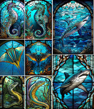 Load image into Gallery viewer, Marine Organism-Full Round Diamond Painting-30x40cm