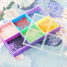 Load image into Gallery viewer, Diamond Embroidery Large Tray Bead Storage with Cover Diamond Painting Organizer