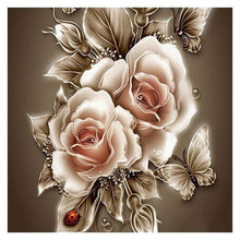 Load image into Gallery viewer, Flowers - Full Drill Diamond Painting