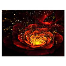 Load image into Gallery viewer, Red Flower - Full Drill Diamond Painting