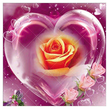 Load image into Gallery viewer, Rose Heart - Full Drill Diamond Painting