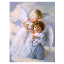Load image into Gallery viewer, Cute Angels - Full Drill Diamond Painting - 35x45cm