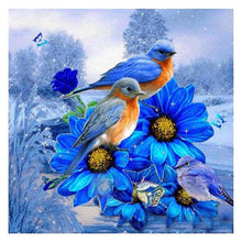 Load image into Gallery viewer, Blue Birds - Full Drill Diamond Painting