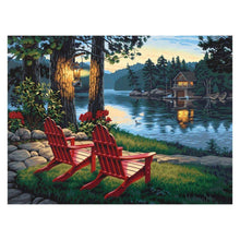 Load image into Gallery viewer, Lakeside - Full Drill Diamond Painting