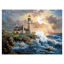 Load image into Gallery viewer, Lighthouse - Full Drill Diamond Painting