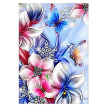 Load image into Gallery viewer, Flower Butterfly - Full Drill Diamond Painting