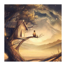 Load image into Gallery viewer, Wooden House Boy Drawing - Full Drill Diamond Painting