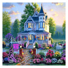 Load image into Gallery viewer, Flower Villa - Full Drill Diamond Painting