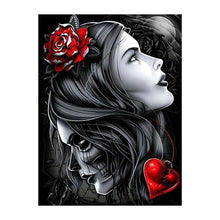 Load image into Gallery viewer, Beauty skull - Full Drill Diamond Painting