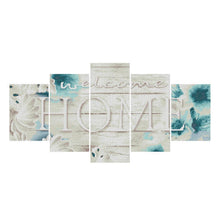 Load image into Gallery viewer, 5-pictures Home - Full Drill Diamond Painting - 95x45cm