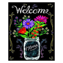 Load image into Gallery viewer, Vase Blackboard - Full Drill Diamond Painting