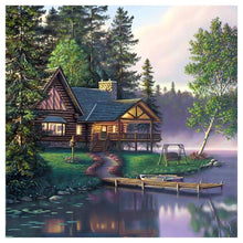 Load image into Gallery viewer, Village House - Full Drill Diamond Painting