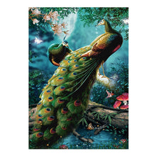 Load image into Gallery viewer, Peacock - Full Drill Diamond Painting