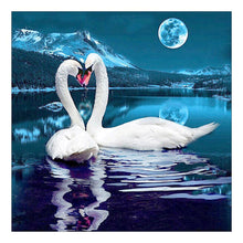 Load image into Gallery viewer, Swan Lake - Full Drill Diamond Painting