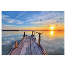 Load image into Gallery viewer, Sunset Sea - Full Drill Diamond Painting