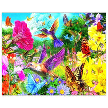 Load image into Gallery viewer, Birds Flowers - Full Drill Diamond Painting